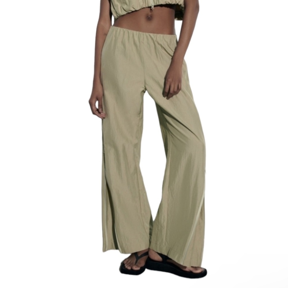 ZARA Full Length Zipper Pant